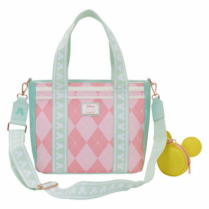 Mickey Mouse Tennis Tote Crossbody Bag with Coin Bag