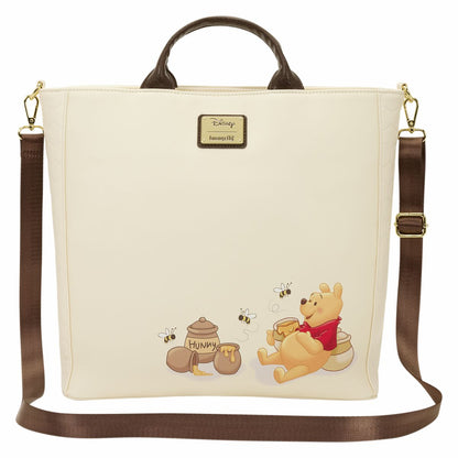 Winnie the Pooh Hundred Acre Wood Tote Pin Trader Crossbody Bag