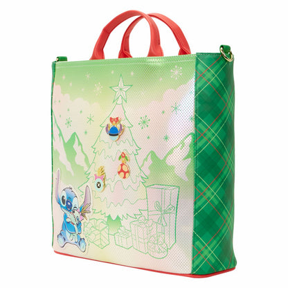 Lilo & Stitch Holiday Tote Pin Trader Crossbody Bag