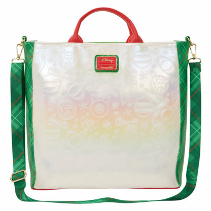 Lilo & Stitch Holiday Tote Pin Trader Crossbody Bag