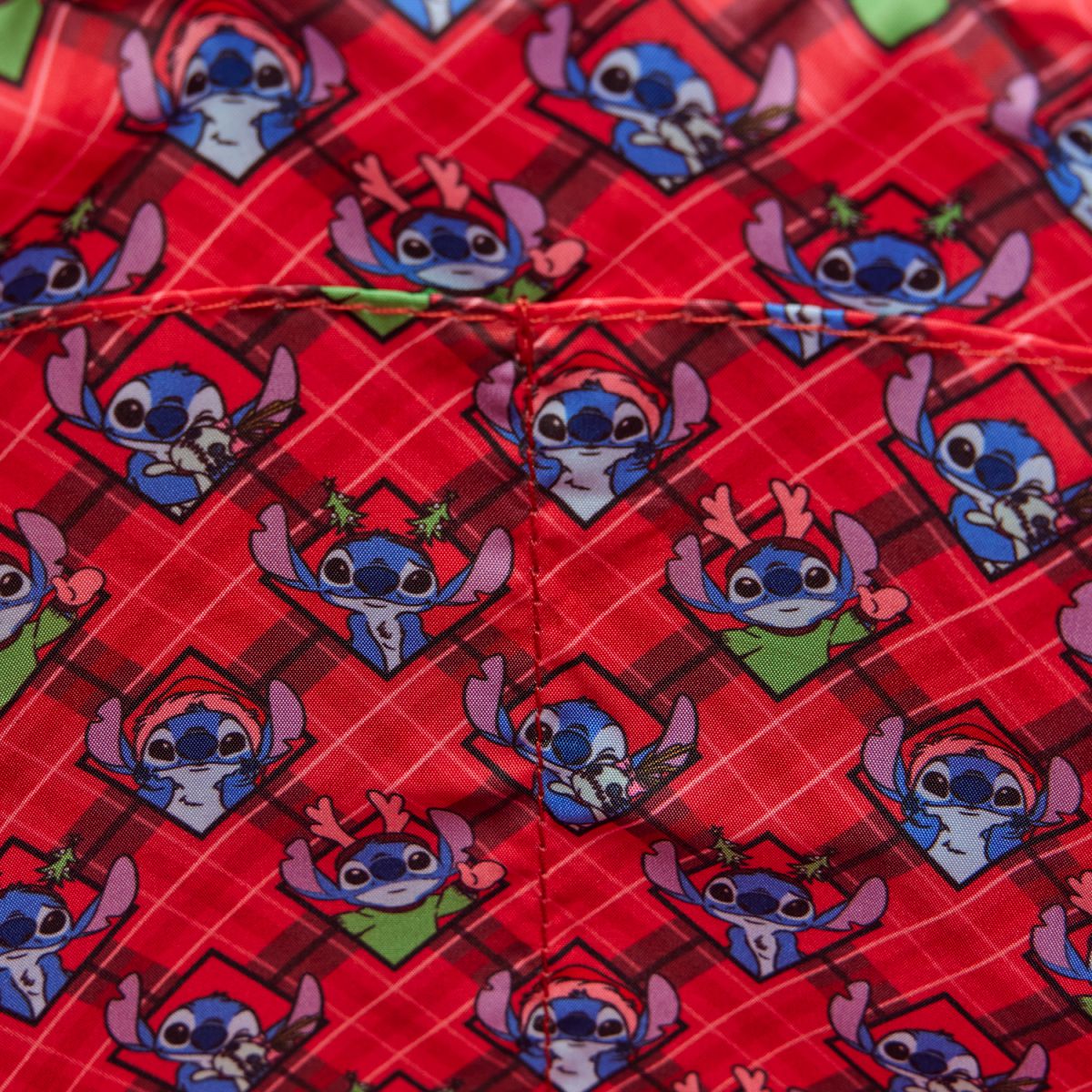 Lilo & Stitch Holiday Tote Pin Trader Crossbody Bag
