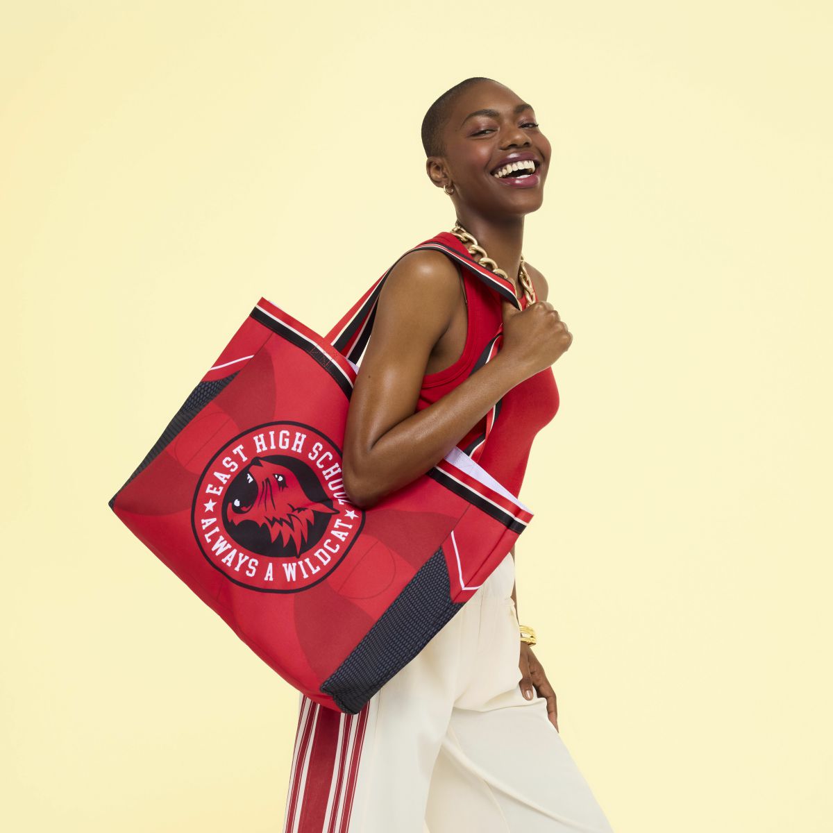 High School Musical Wildcats Oversized Canvas Tote Bag