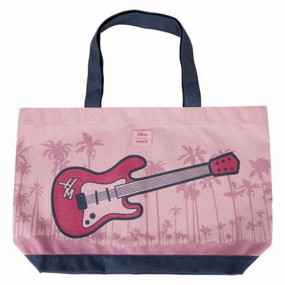 Hannah Montana Guitar Oversized Canvas Tote Bag