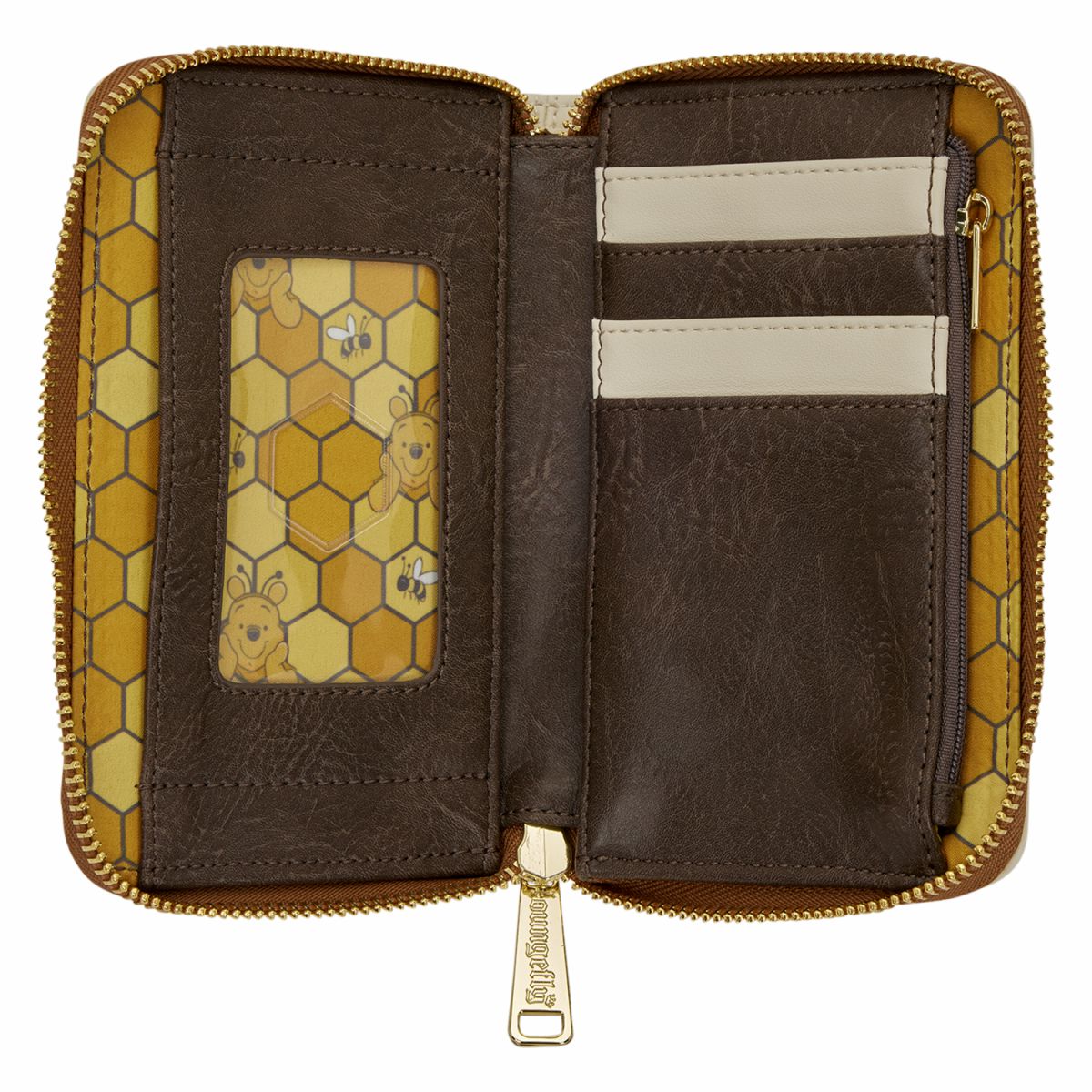 Winnie the Pooh Bees & Flowers Zip Around Wallet