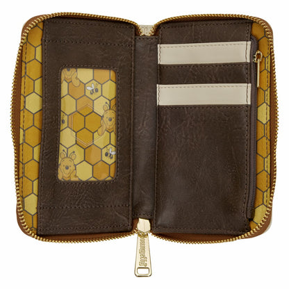 Winnie the Pooh Bees & Flowers Zip Around Wallet