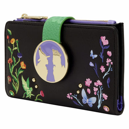 Wicked Glinda & Elphaba Floral & Lace Flap Wallet