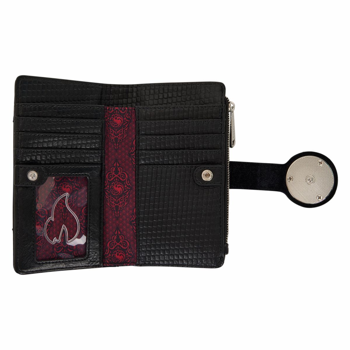 House of the Dragon House Targaryen Flap Wallet