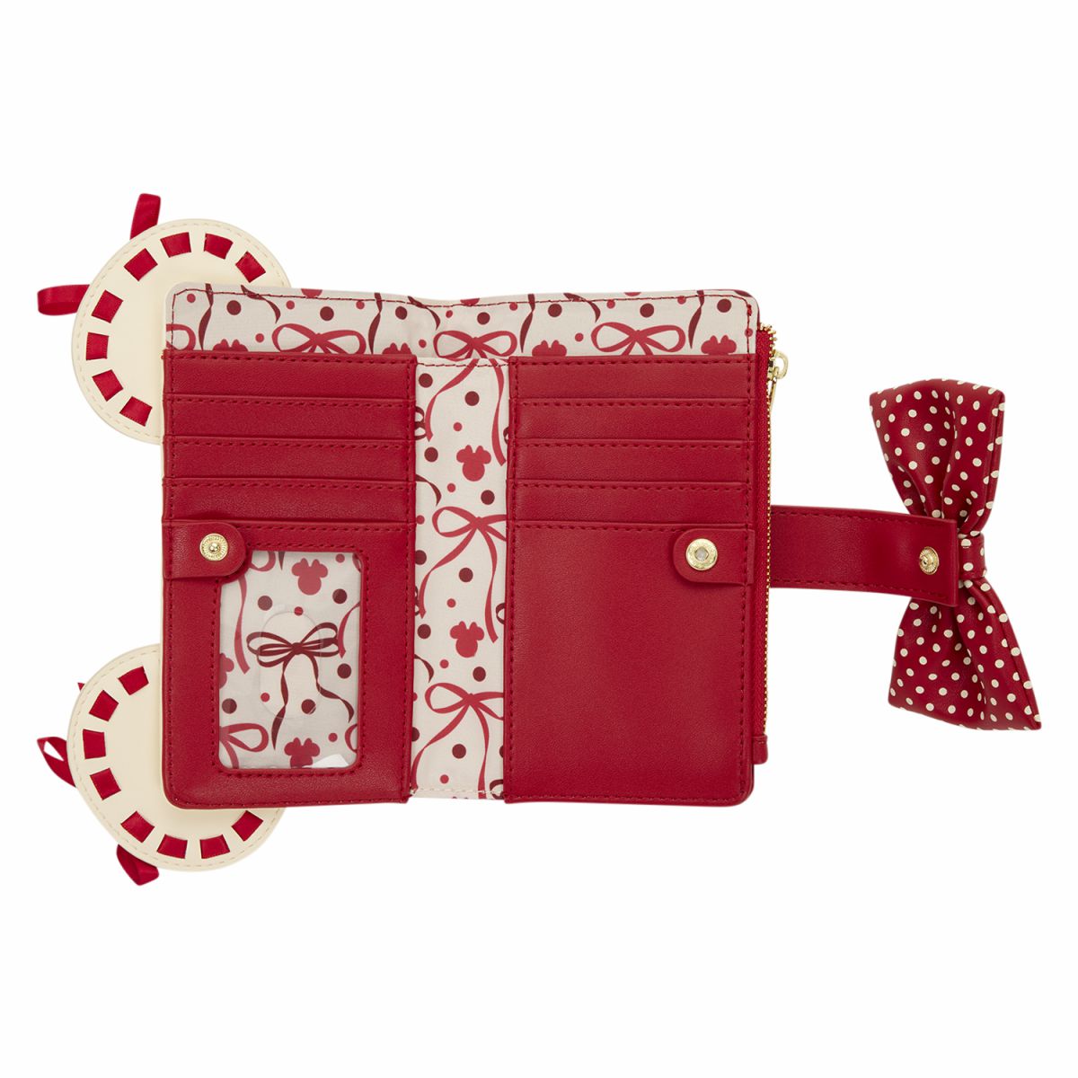 Minnie Mouse Rocks the Dots Coquette Flap Wallet