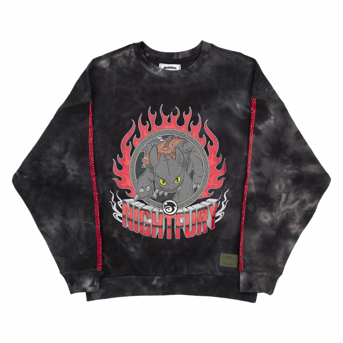 How To Train Your Dragon Night Fury Crewneck Sweatshirt