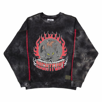 How To Train Your Dragon Night Fury Crewneck Sweatshirt