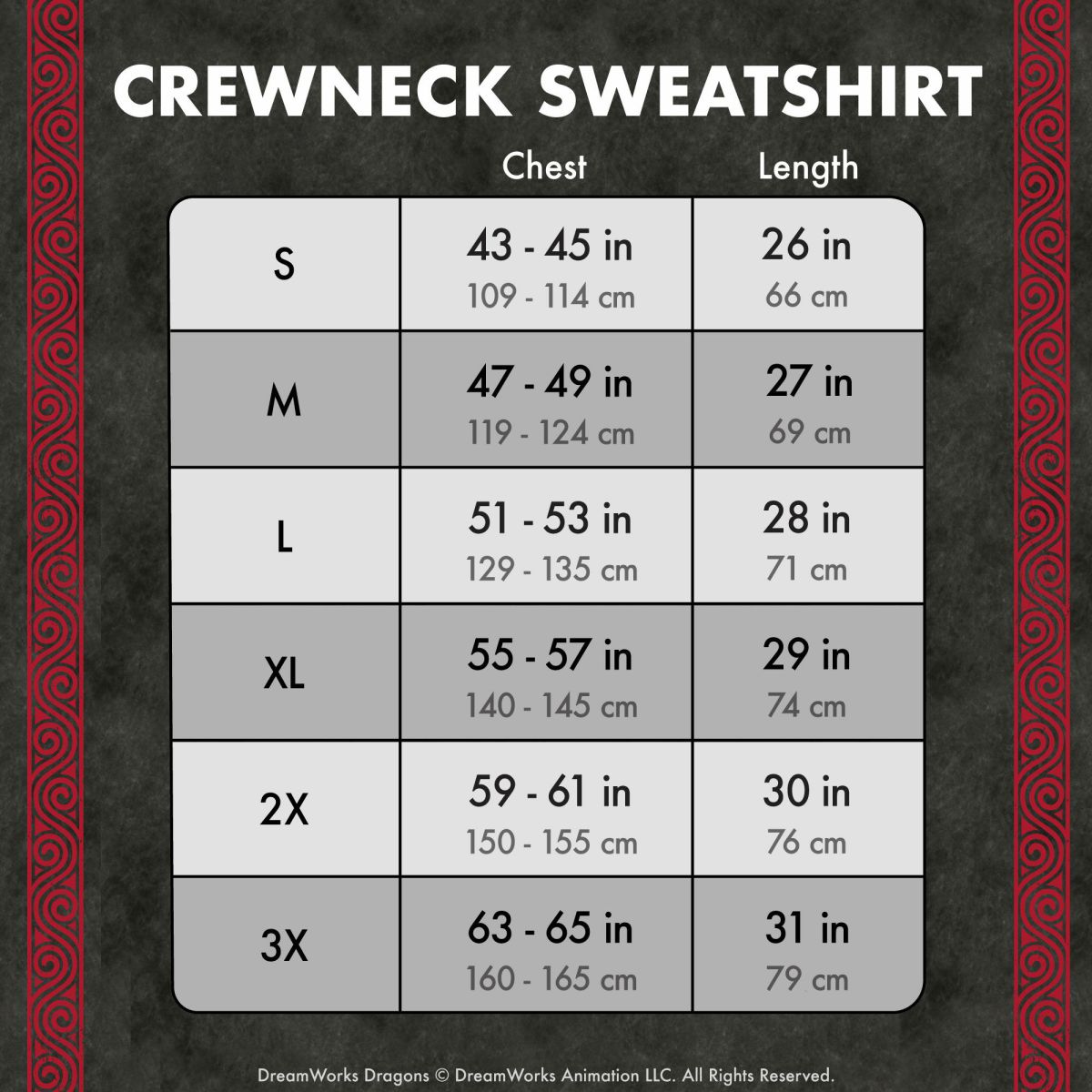 How To Train Your Dragon Night Fury Crewneck Sweatshirt
