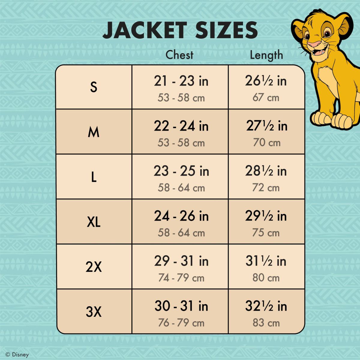The Lion King Simba Half-Zip Unisex Windbreaker Jacket