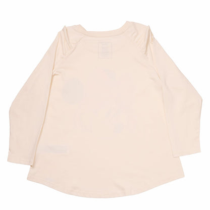 Minnie Mouse Lace Detail Unisex Raglan Tee