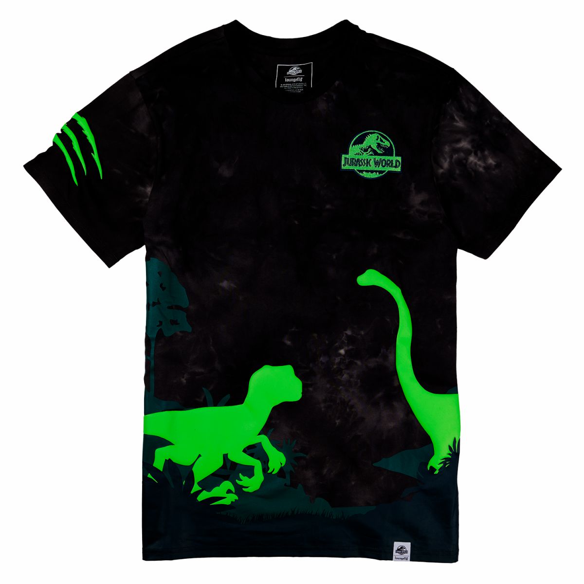 Jurassic World Jungle Scene Unisex Tee