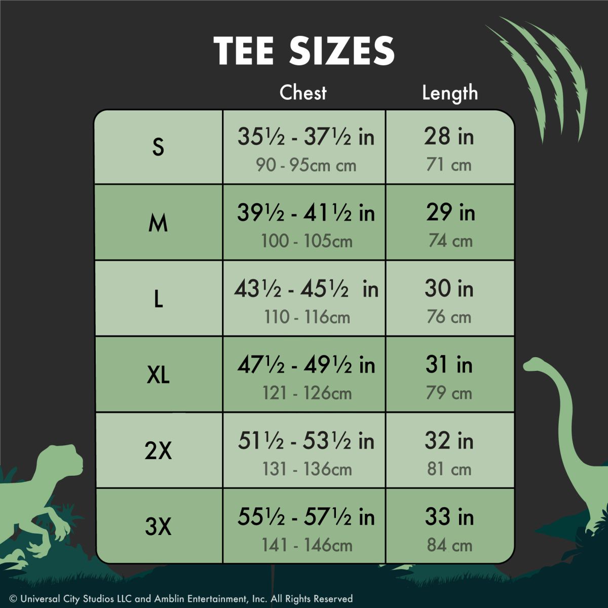 Jurassic World Jungle Scene Unisex Tee