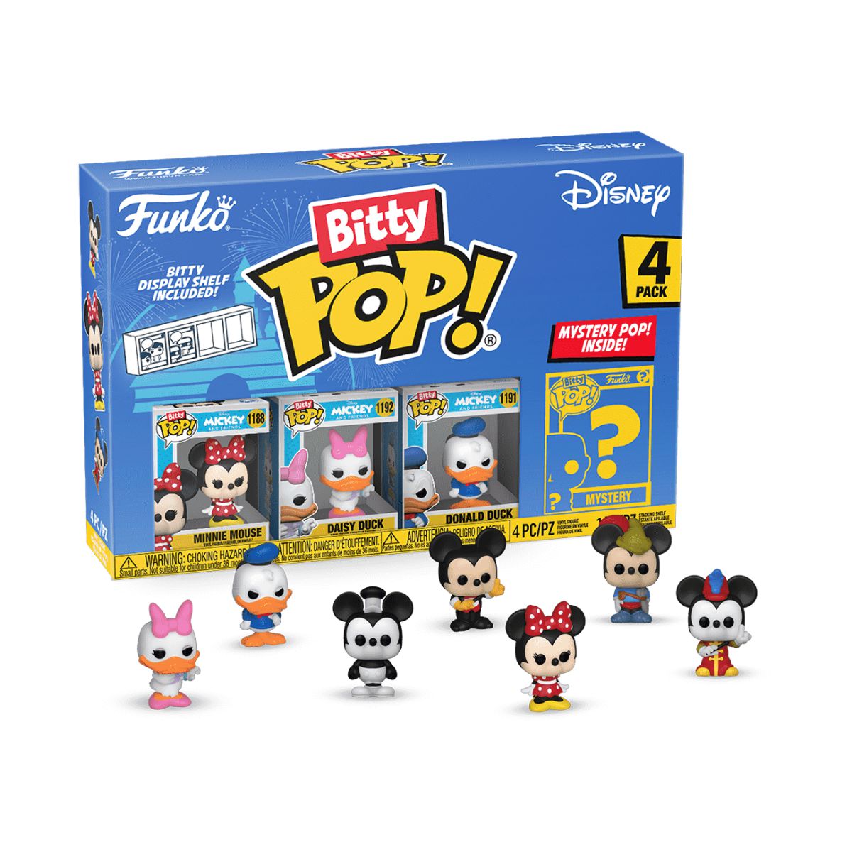 Bitty Pop! Disney 4-Pack Series 2