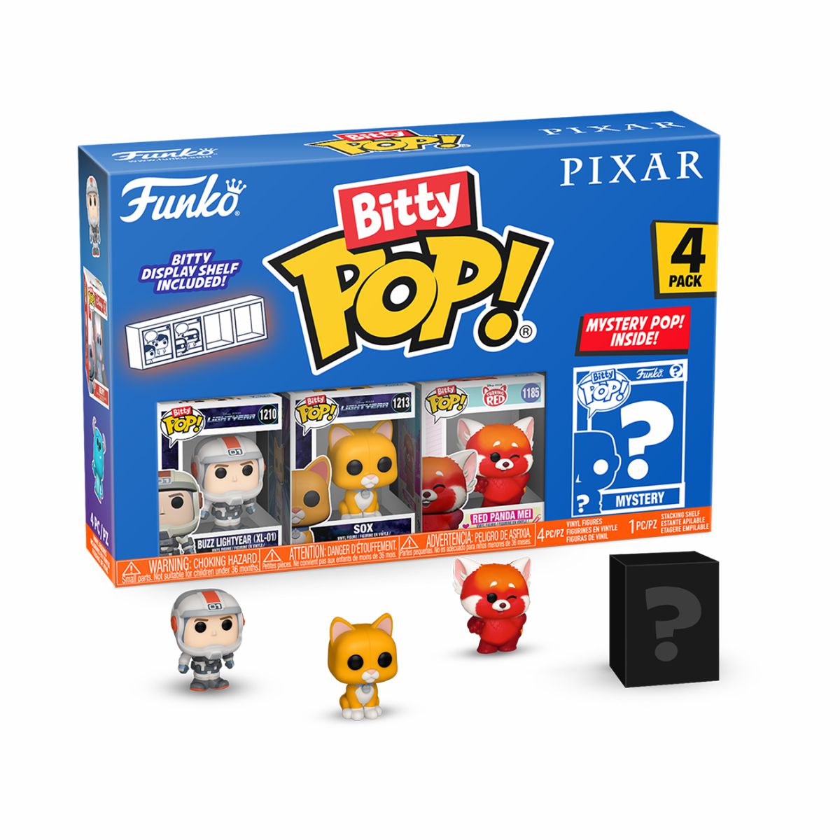 Bitty Pop! Pixar 4-Pack Series 1