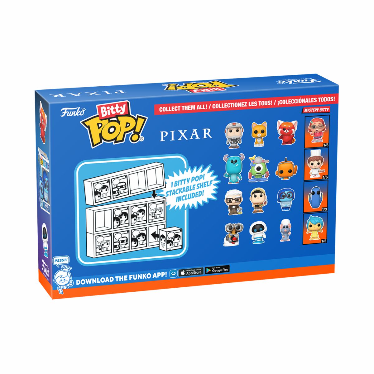 Bitty Pop! Pixar 4-Pack Series 2
