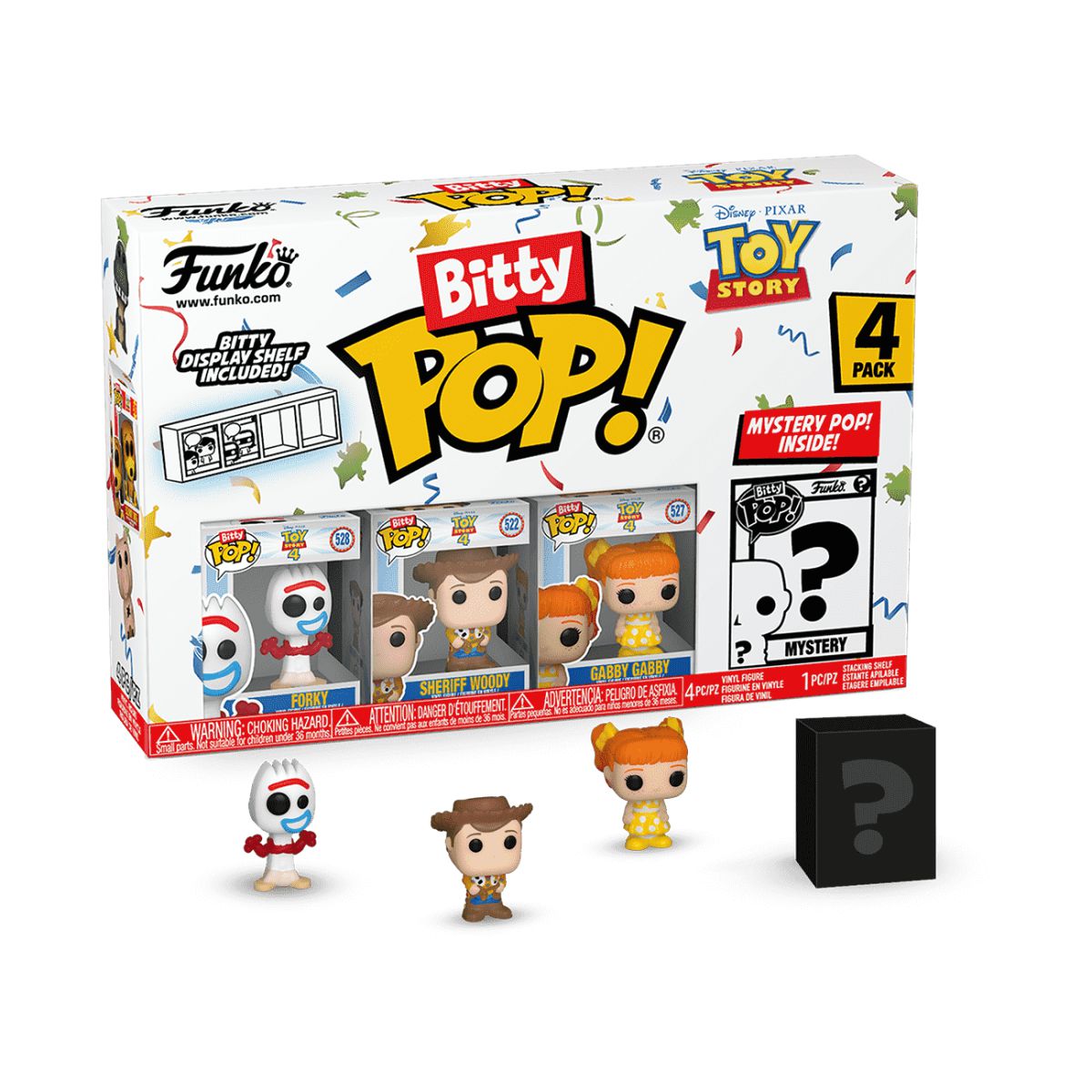 Bitty Pop! Toy Story 4-Pack Series 1