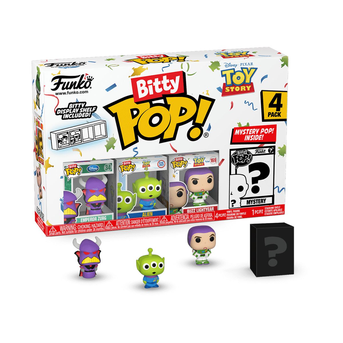 Bitty Pop! Toy Story 4-Pack Series 4