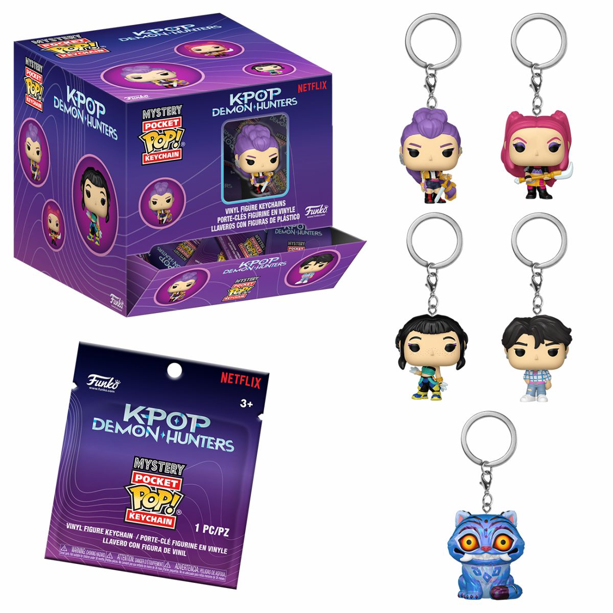 Mystery Pop! Keychain KPop Demon Hunters