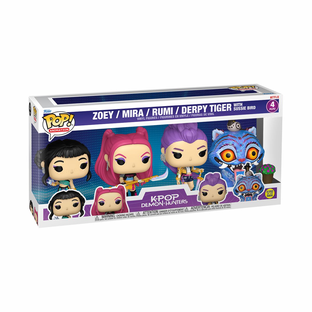 Pop! HUNTR/X 4-Pack
