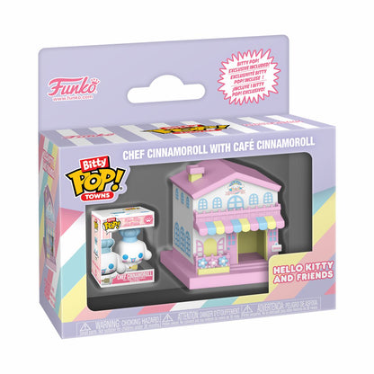 Bitty Pop! Towns Chef Cinnamoroll and Café Cinnamoroll