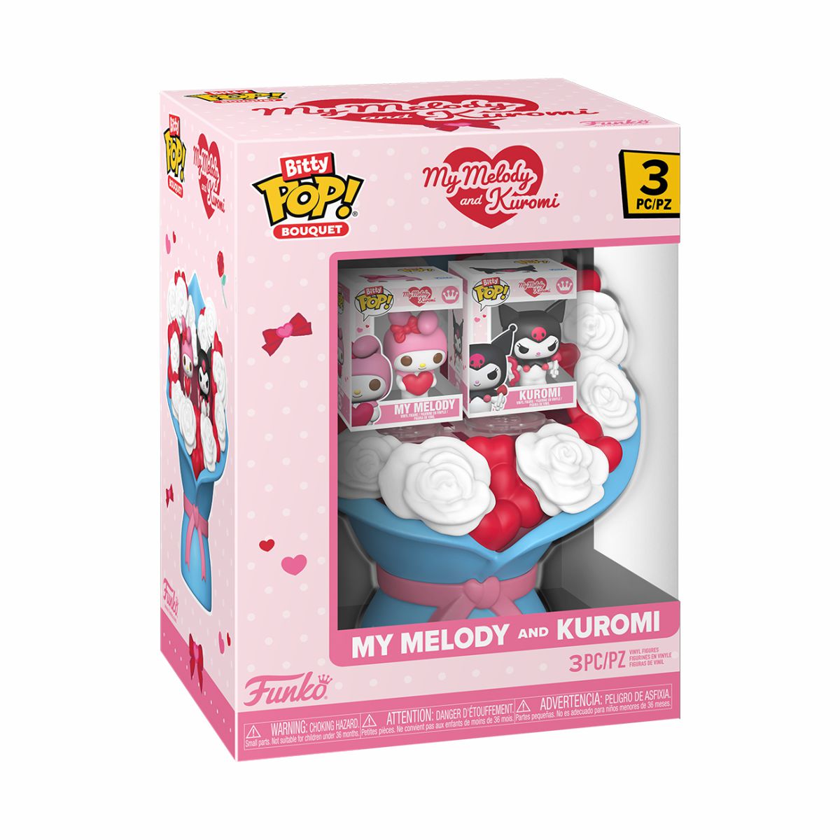 Bitty Pop! Bouquet My Melody & Kuromi (Valentine)
