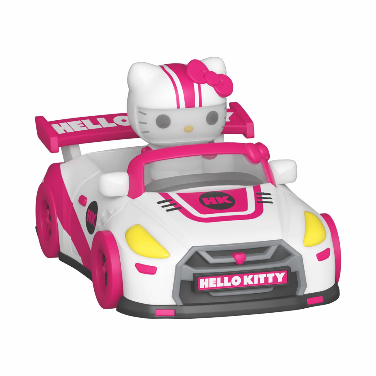 Bitty Pop! Rides Hello Kitty in Racecar