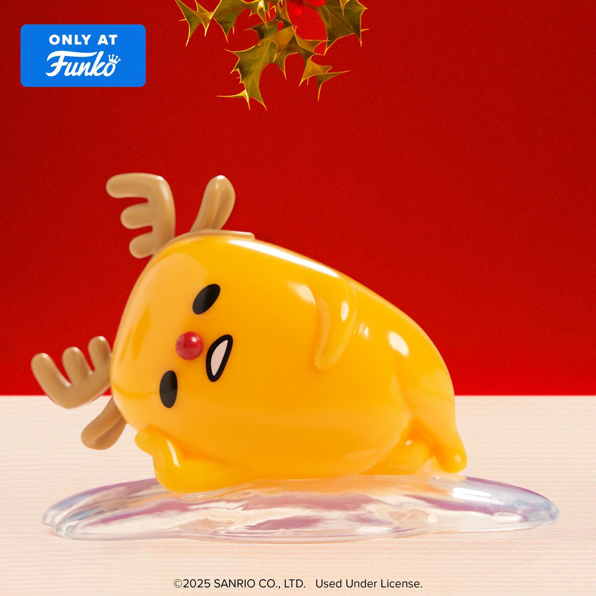 Pop! Gudetama (Reindeer Outfit)