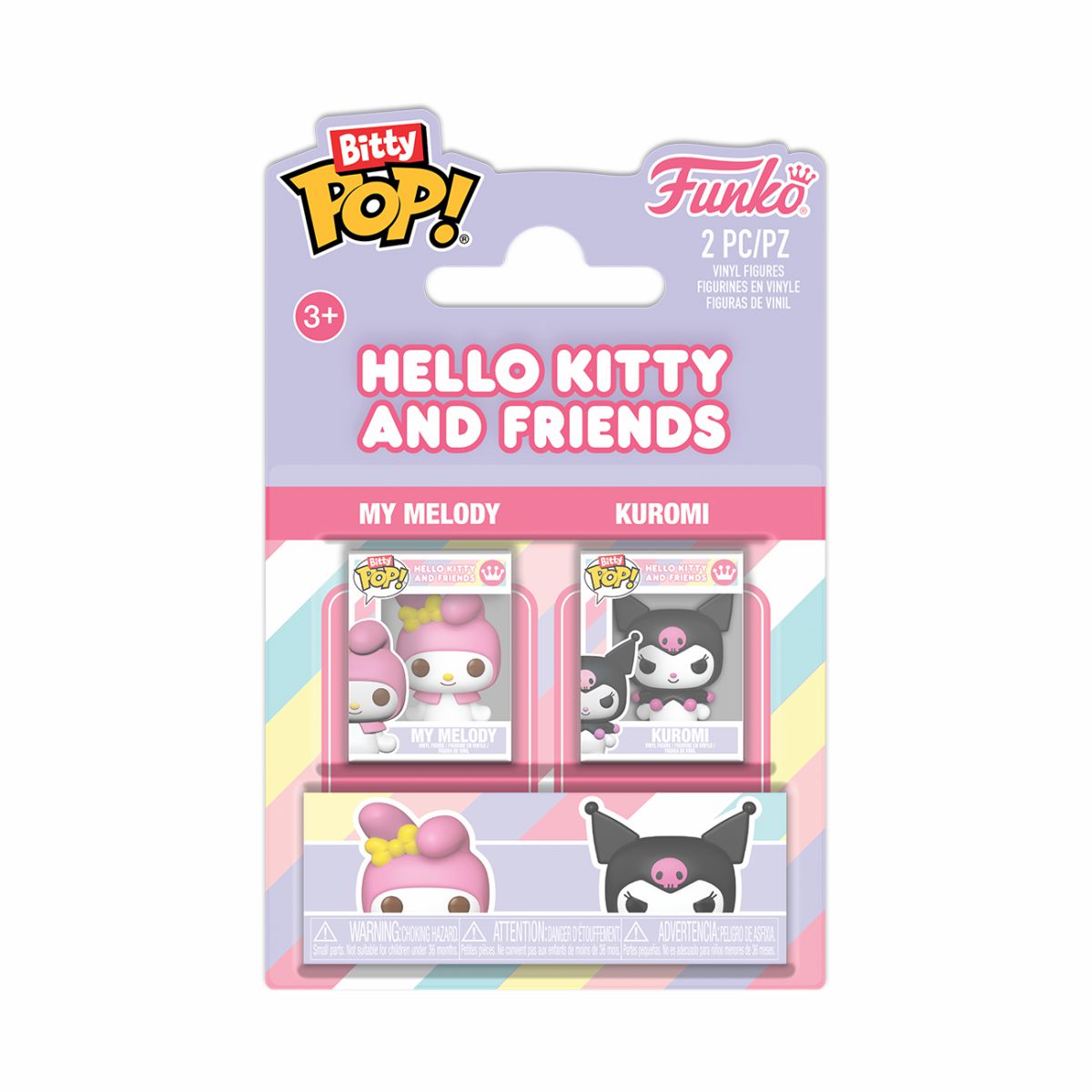 Bitty Pop! My Melody & Kuromi 2-Pack