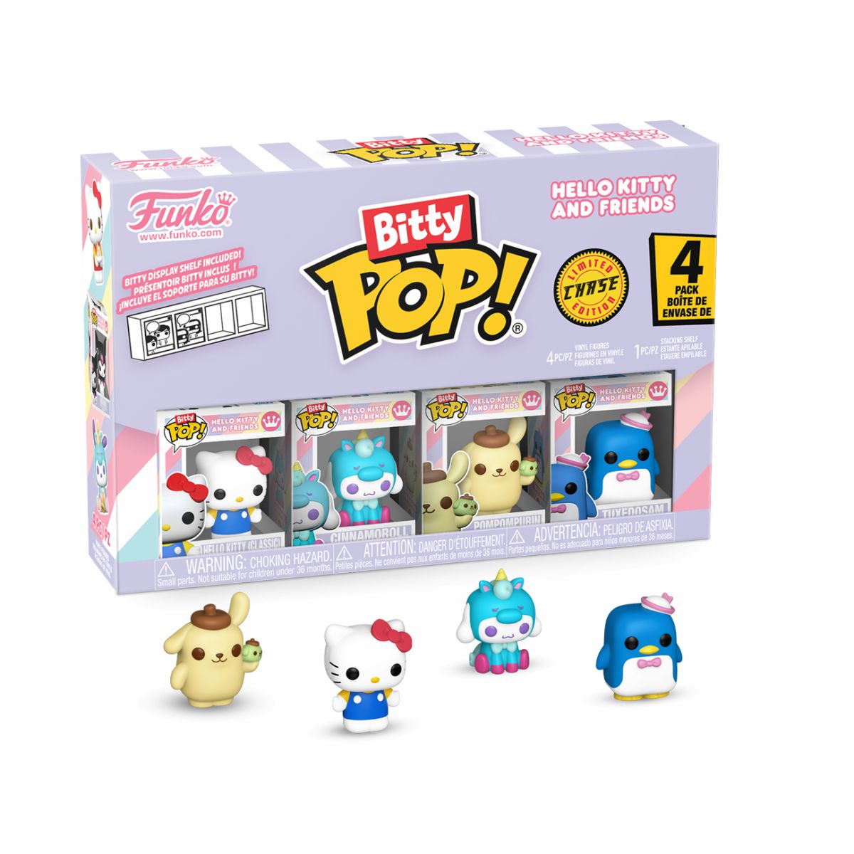 Bitty Pop! Hello Kitty and Friends 4-Pack Series 1