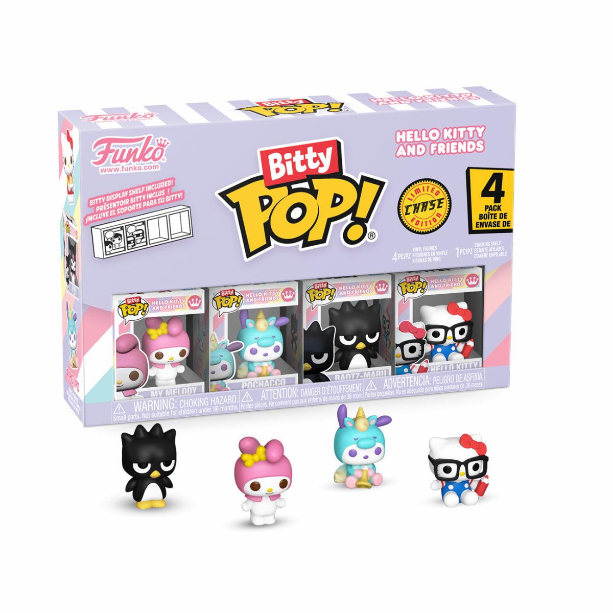 Bitty Pop! Hello Kitty and Friends 4-Pack Series 4
