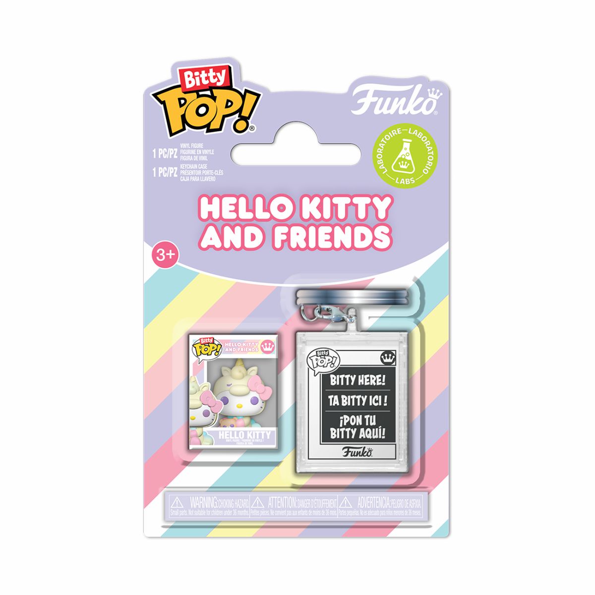 Bitty Pop! & Accessories Hello Kitty (Unicorn) & Keychain
