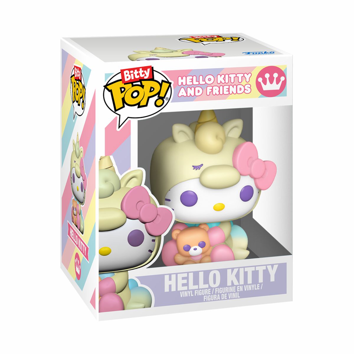 Bitty Pop! & Accessories Hello Kitty (Unicorn) & Keychain