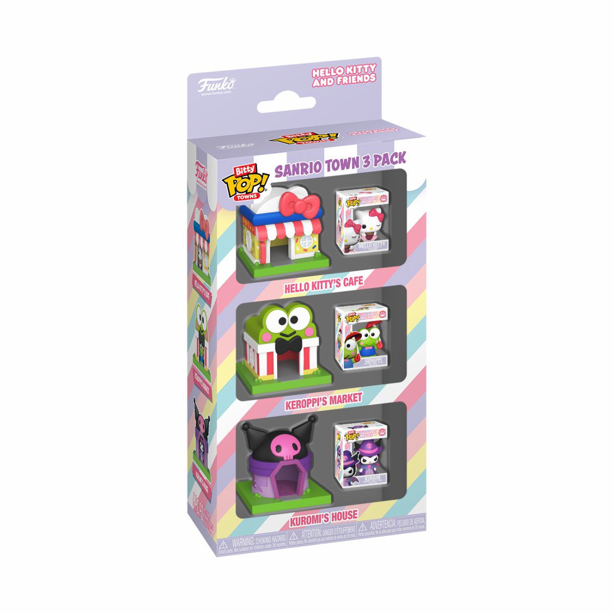 Bitty Pop! Towns Sanrio Town 3-Pack