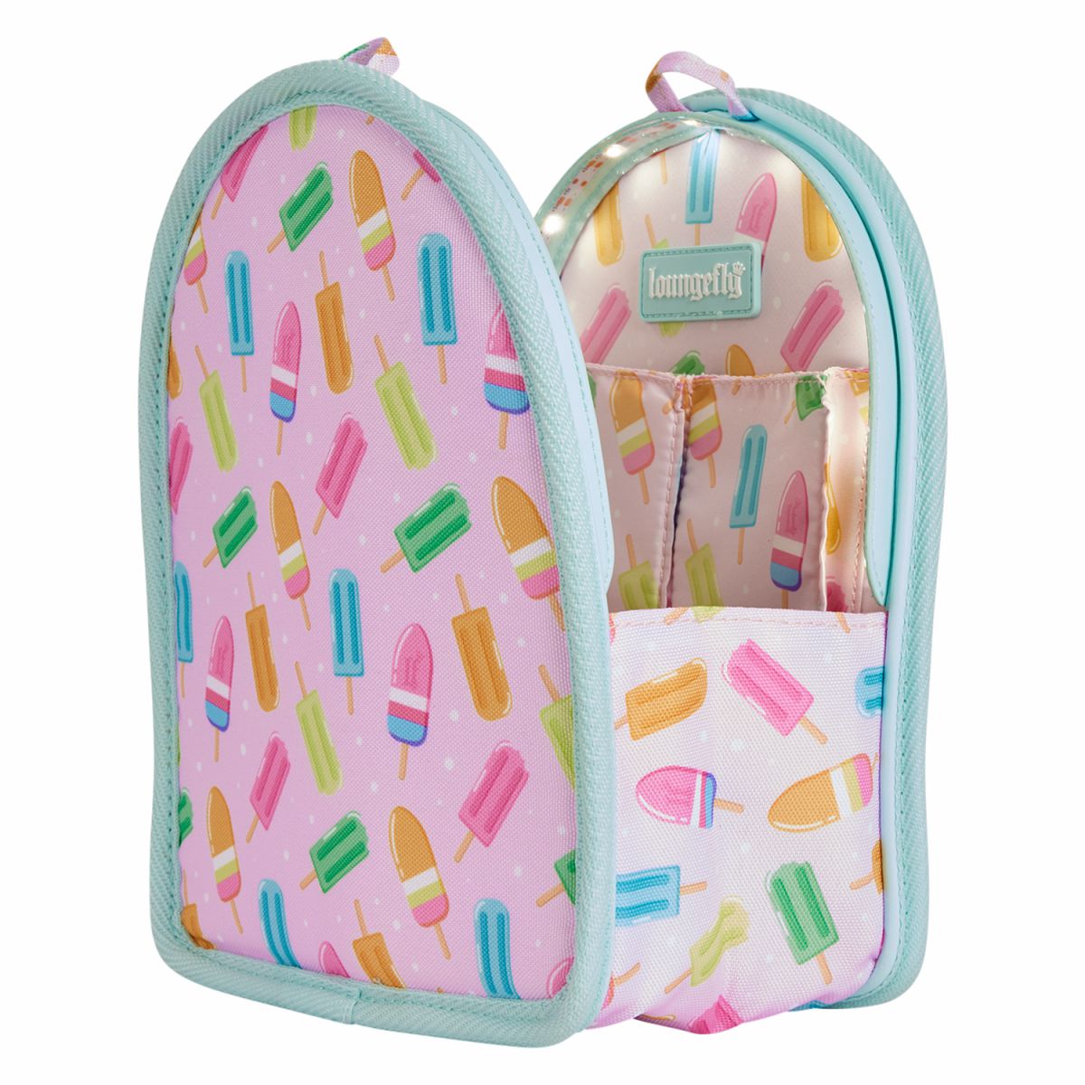 Loungefly Popsicle Light-Up Mini Backpack Bag Organizer Insert