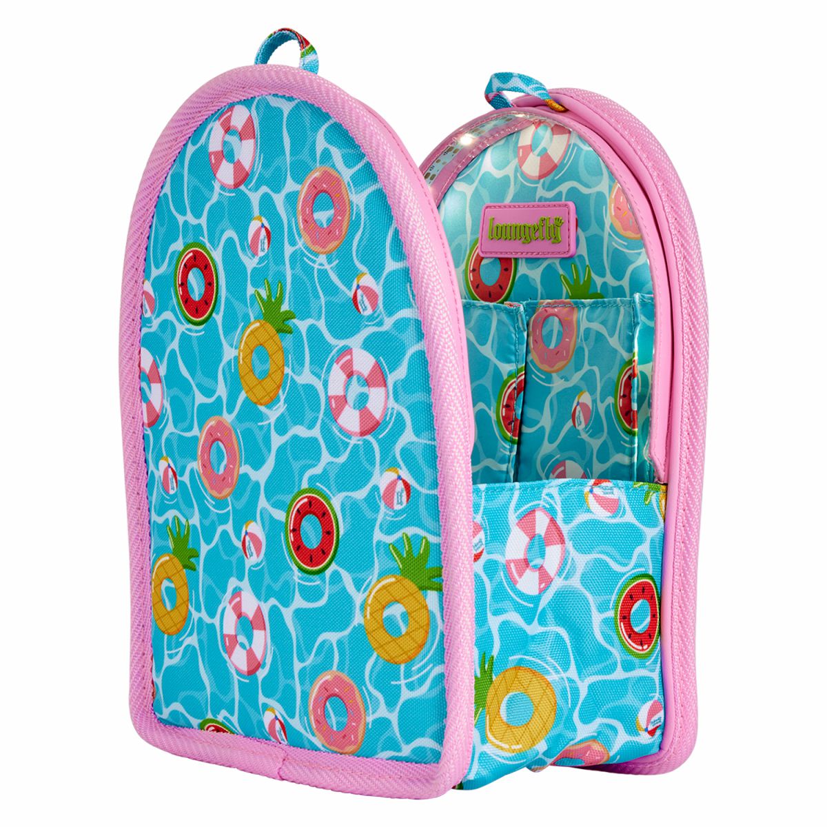 Loungefly Pool Day Light-Up Mini Backpack Bag Organizer Insert