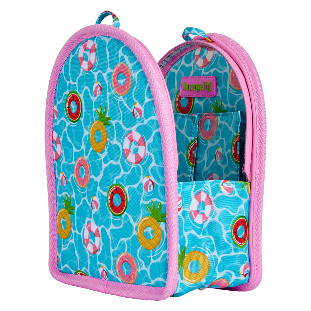 Loungefly Pool Day Light-Up Mini Backpack Bag Organizer Insert